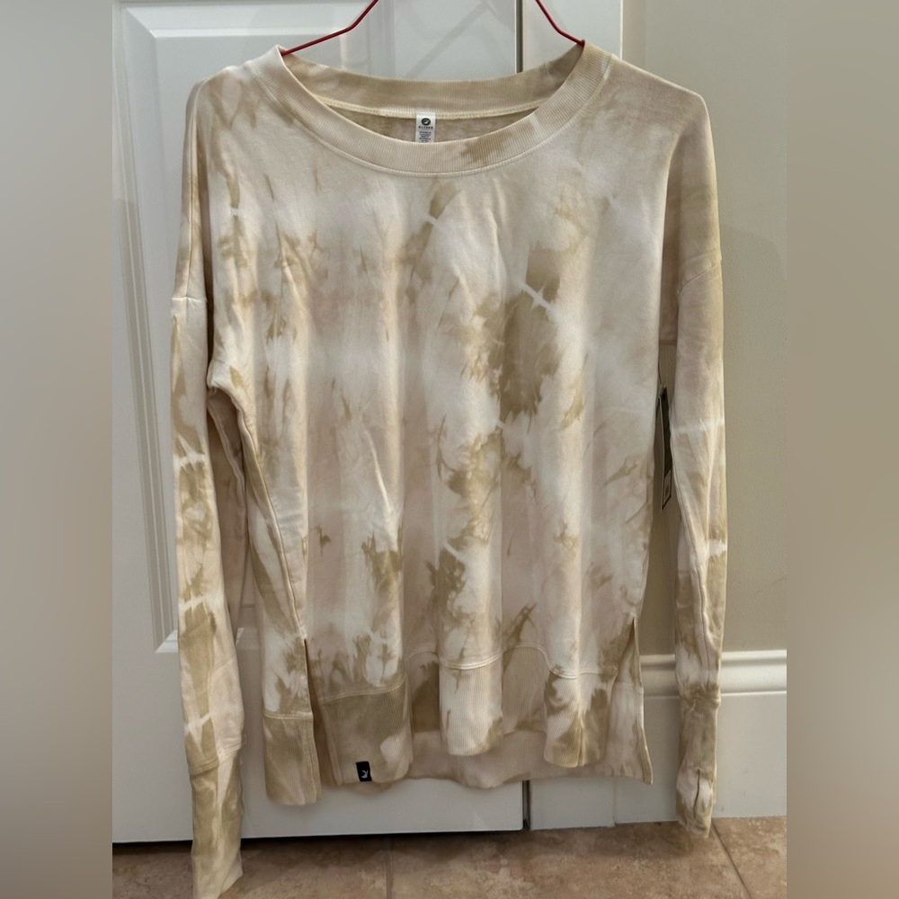 Glyder women’s Lounge Long Sleeve Tie-Dye Sweatshirt - Picture 3 of 15